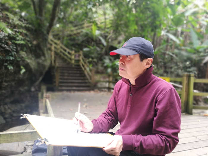 庄小雷：河山入画，笔墨随心