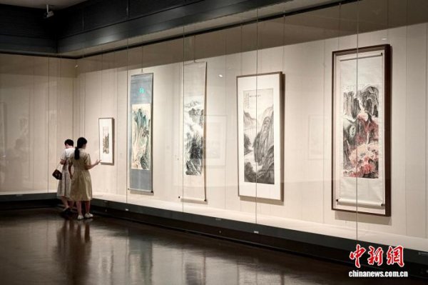 长安画派与海派绘画名作沪上聚首